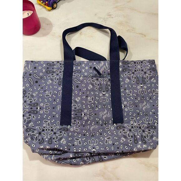 Victorias Secret PINK canvas tote bag - Picture 7 of 12